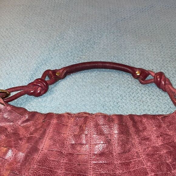 Steven by Steve Madden purse! Deep cranberry! 12”length! 21”wide - Picture 3 of 5